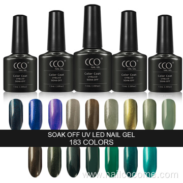 CCO Factory Directory Sale Acrylic Transparent Color Charm Limit Velvet Nail Polish